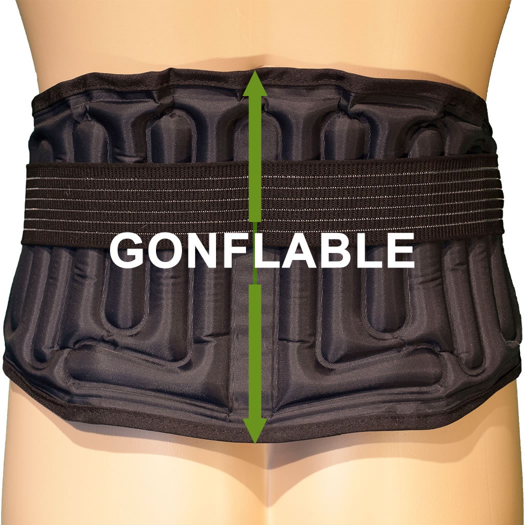 Ceinture dorsale hernie discale on sale
