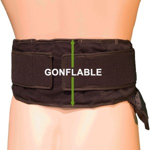 Ceinture lombaire L2 L3 gonflable