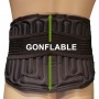 Ceinture lombaire gonflable AirLOMB INTEGRALE montrant la hauteur de l'action