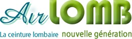 AirLOMB, la ceinture lombaire gonflable, sans baleines rigides, pour étirer verticalement votre dos