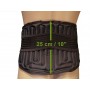 AirLOMB lumbar belt INTEGRALE, to treat efficiently and safely lower back pain associated with vertebral discs L2, L3,L4, L5, S1