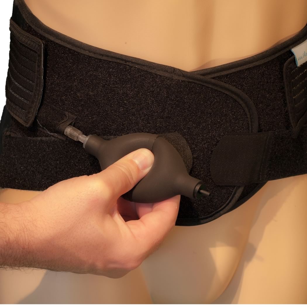 Lumbar belt L4-L5-S1 AirLOMB inflatable belts