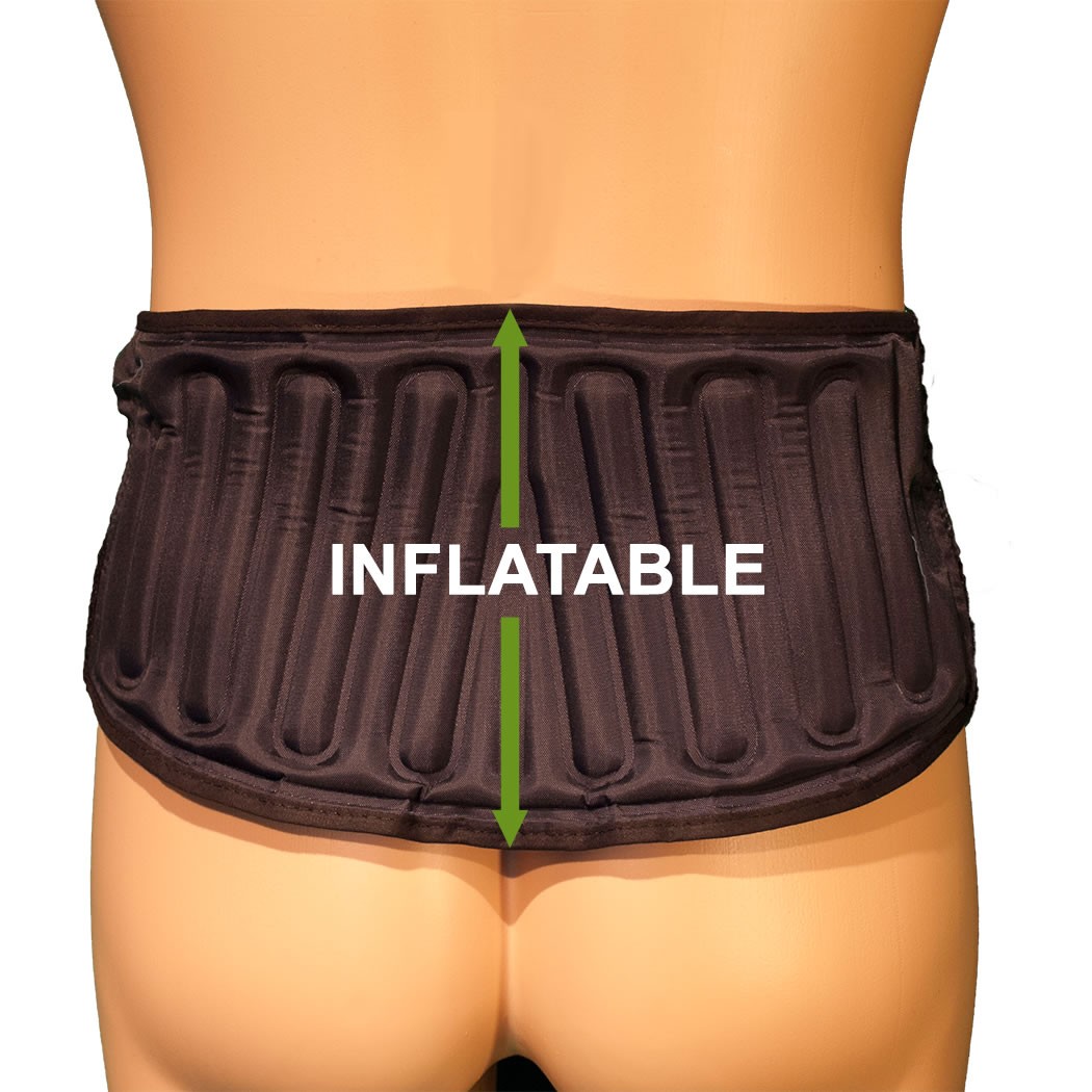 lumbar belt L5 S1 AirLOMB inflatable belts