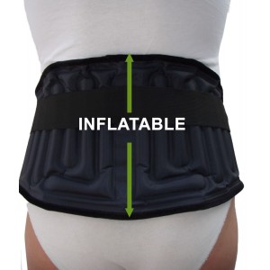 Lumbar belt L4-L5-S1 AirLOMB inflatable belts