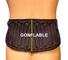 ceintures lombaires gonflables sans baleine rigide dans le dos (AIRLOMB L5 S1)