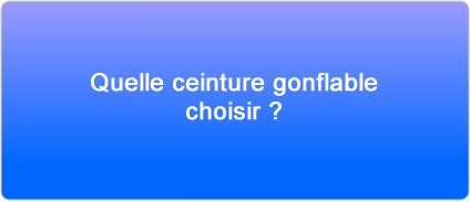 choix ceinture lombaire