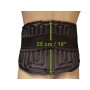 Ceinture lombaire gonflable AirLOMB INTEGRALE montrant la hauteur de l'action